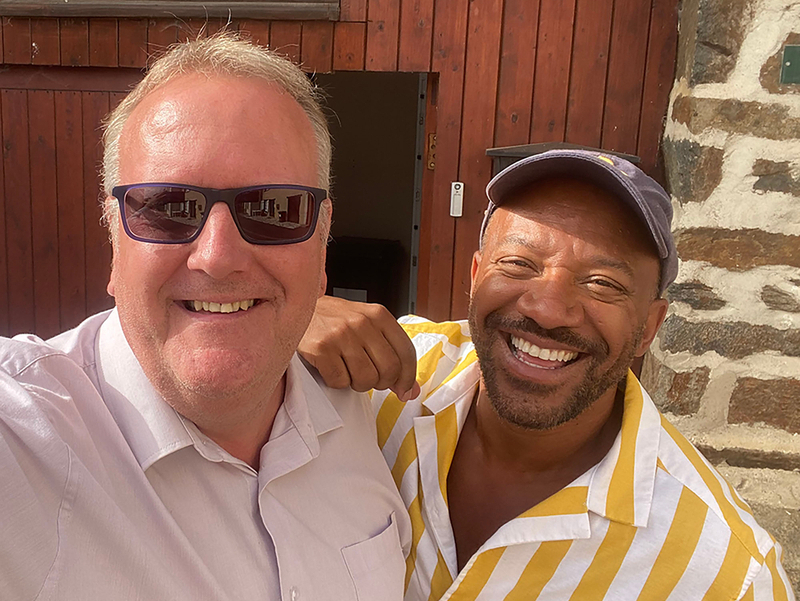Filming with Channel 4's 'A Place in the Sun' in the Haute-Vienne